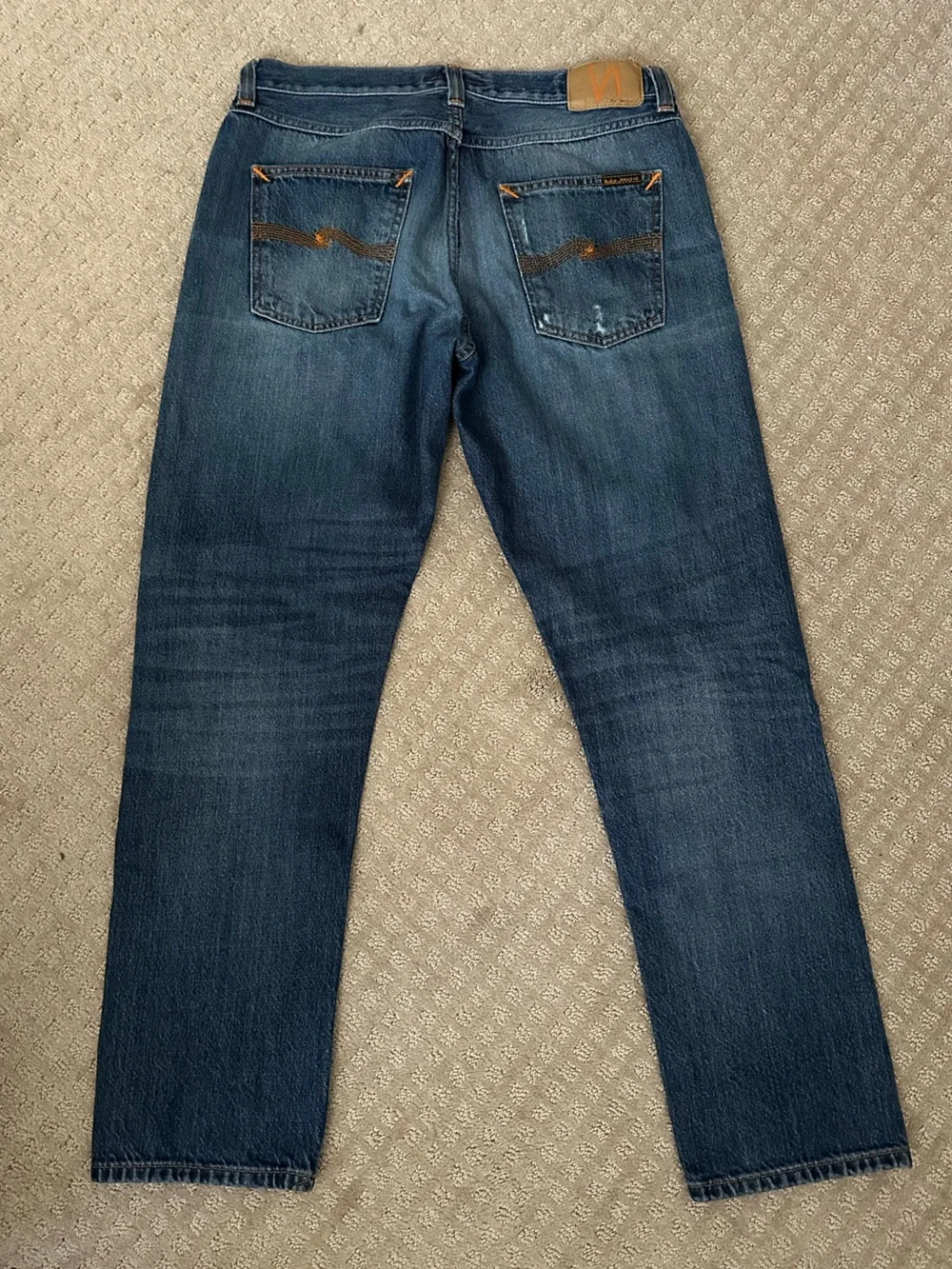 EUC Mens Nudie Jeans Selvedge Selvage Steady Eddie II Original Worn 31x30
